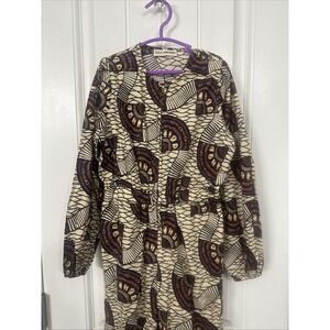 Ulla Johnson Kids Delia Jumpsuit Size 6 Multi Print Boho Designer One Piece